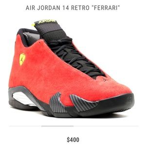 Air Jordan 14 retro “Ferrari”!!!!